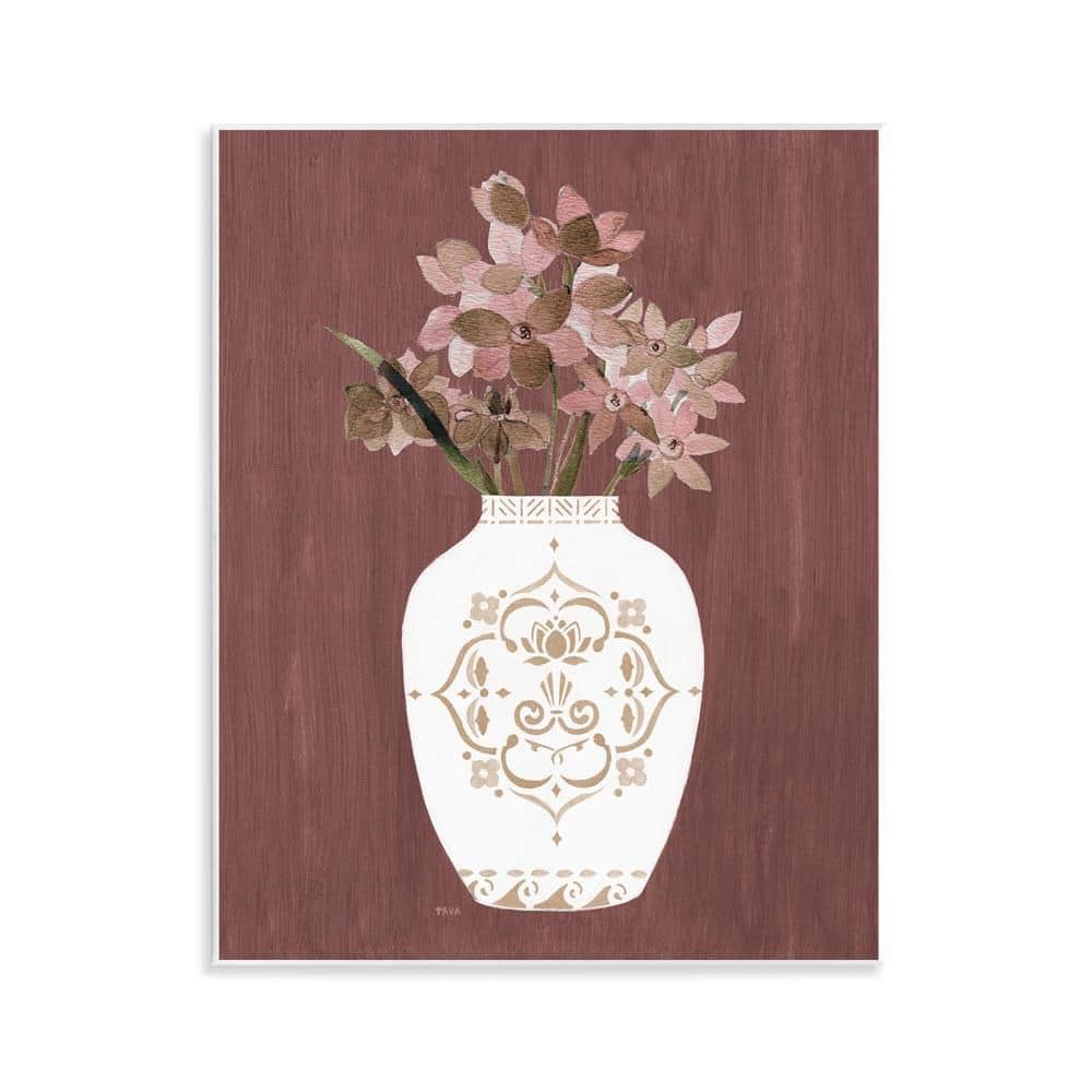 Ornate Boho Vase by Janet Tava Unframed Nature Graphic Art Print 14 in. x 11 in. price history on PriceWatchPro