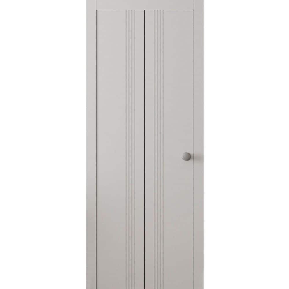 0112 48 in. x 84 in. Solid Core Arctic White Color Wood Bi-Fold Door with Hardware price history on PriceWatchPro