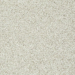 Charming - Vanilla Shake - Beige 24 oz. Polyester Twist Installed Carpet