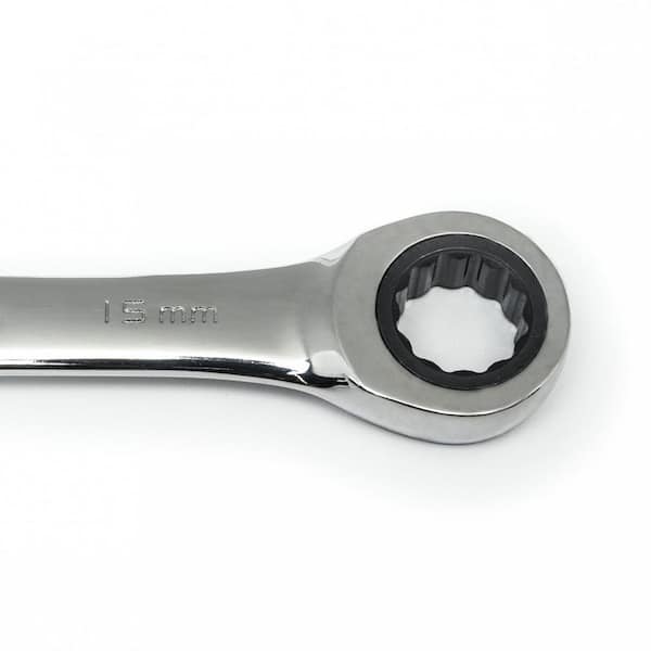 GEARWRENCH 34 mm Metric 72-Tooth Combination Ratcheting Wrench