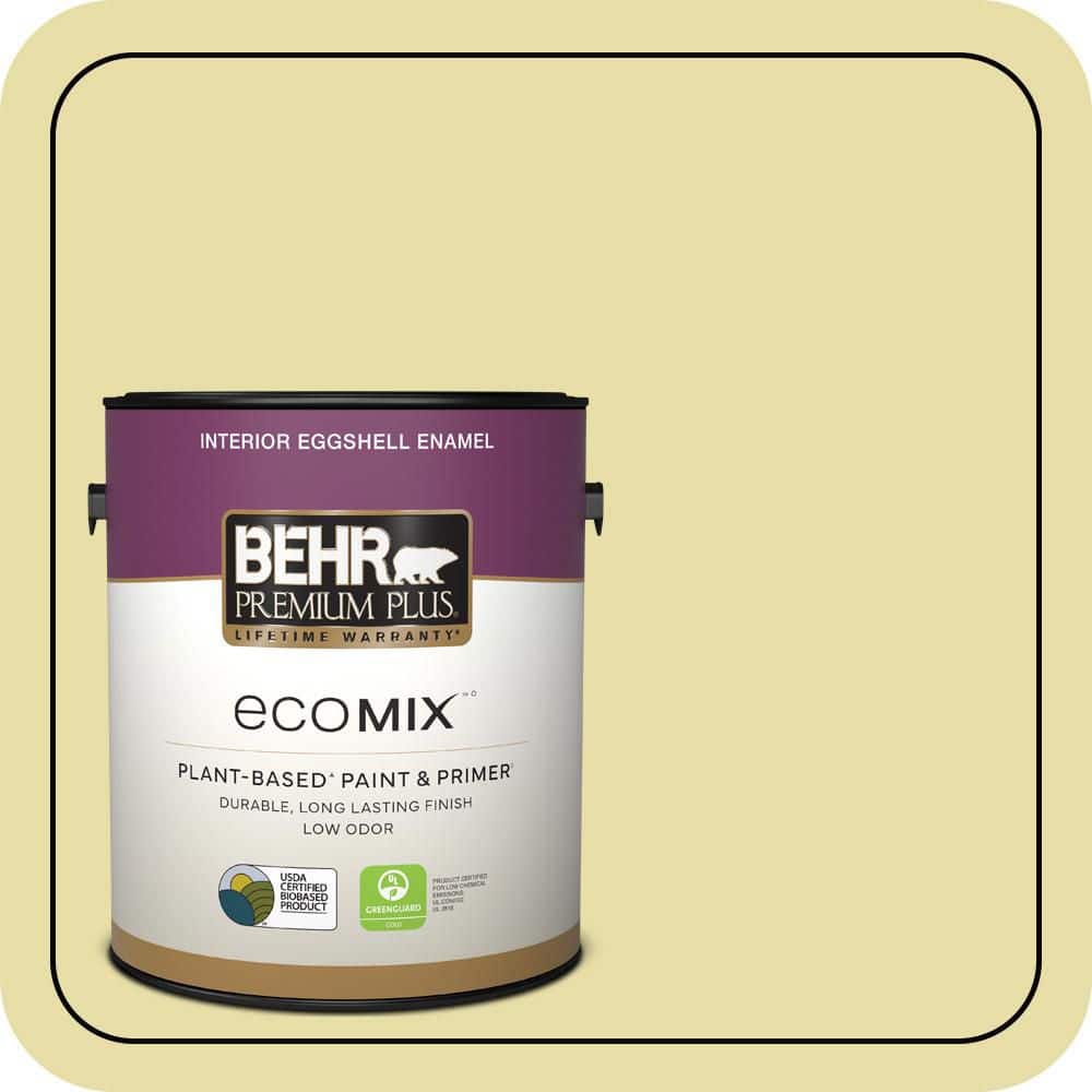 1 gal. #P350-3 Green Charm Eggshell Enamel EcoMix Plant-Based Interior Paint & Primer price history on PriceWatchPro