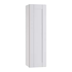 Arlington Vesper White Plywood Shaker Stock Assembled Wall Kitchen Cabinet Soft Close Left 9 in W x 12 in D x 42 in H