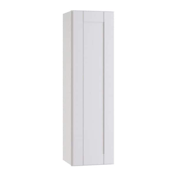Home Decorators Collection Washington Vesper White Plywood Shaker Assembled Wall Kitchen Cabinet Soft Close Left 9 in W x 12 in D x 42 in H