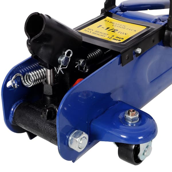Big Red 3-Ton Low-Profile Aluminum Floor Jack with Dual Piston