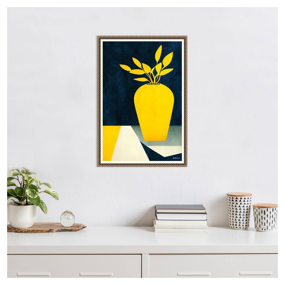 Amanti Art June Flowers by Bo Anderson Canvas Wall Art Print Framed 16 x 23-in.