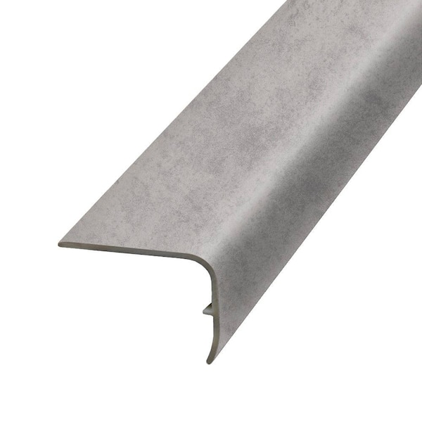 PERFORMANCE ACCESSORIES Manatee 1.32 in. Thick x 1.88 in. Wide x 78.7 in. Length Vinyl Stair Nose Molding