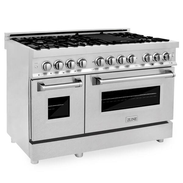 cooking on a range cooker