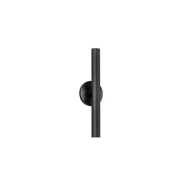 Mason 16 in. 1 Light 15-Watt Urban Bronze Integrated LED Wall Sconce