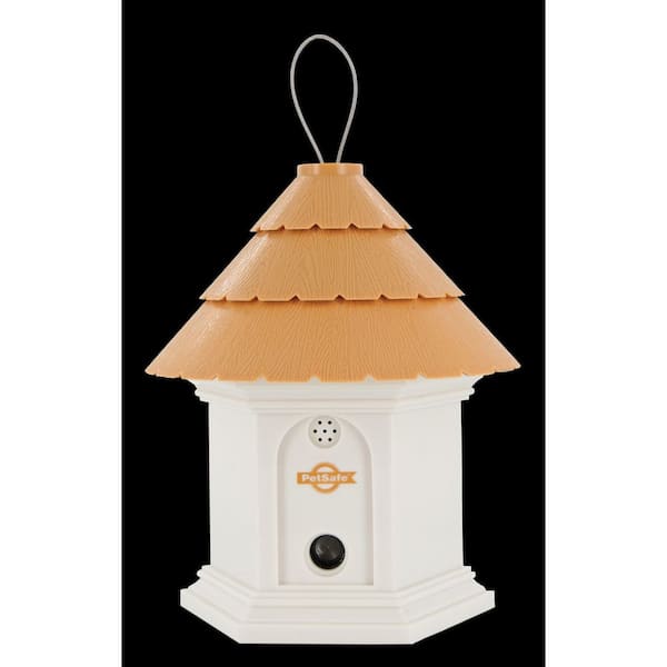 Deluxe Outdoor Ultrasonic Bark Control-for All Dog Sizes-Up to 1/4 Acre (50 ft.) Coverage-Weatherproof