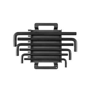 Flat End Hex L- Key Set with Rack, 6-Piece (7/16-3/4 in.)