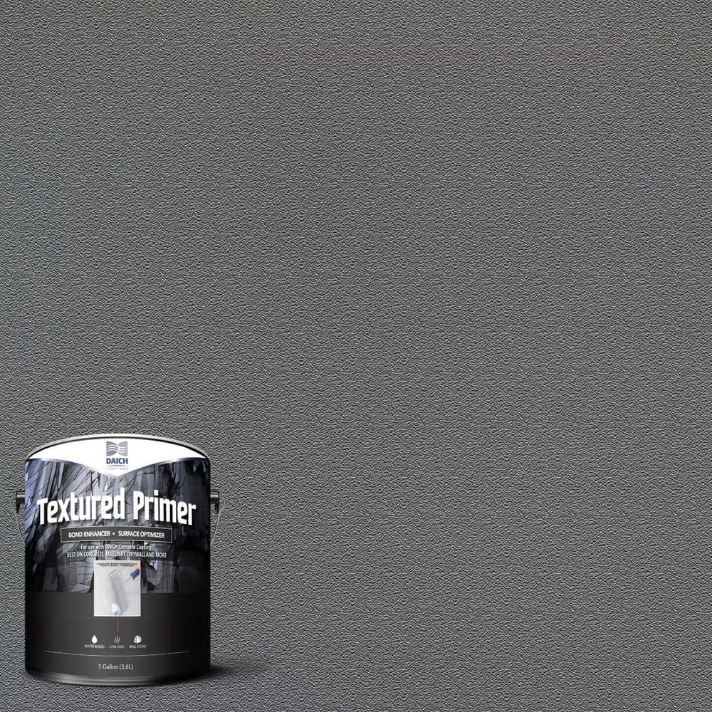 Textured 1 gal. Charcoal Gray Interior Exterior Bonding Primer Penetrating 