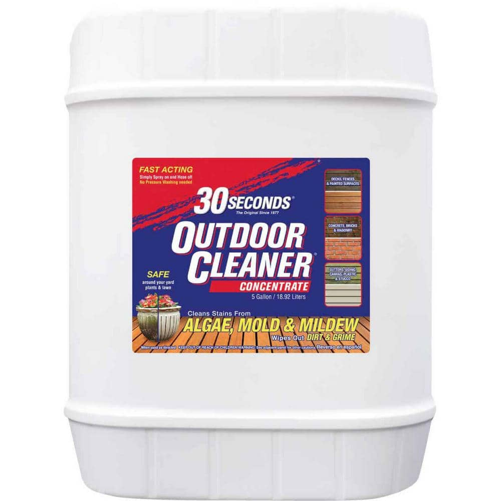 30 Seconds 1 Gal. Outdoor Cleaner Concentrate 100047549 - The Home Depot