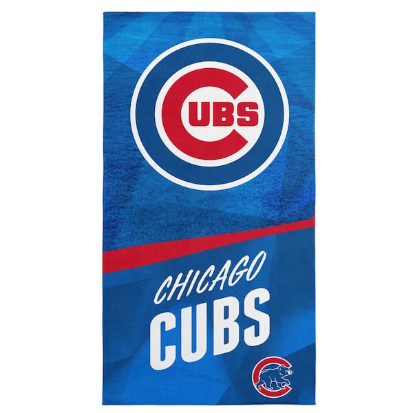 Chicago Cubs MLB Stretch 30 in. x 60 in. Microfiber Beach Towel
