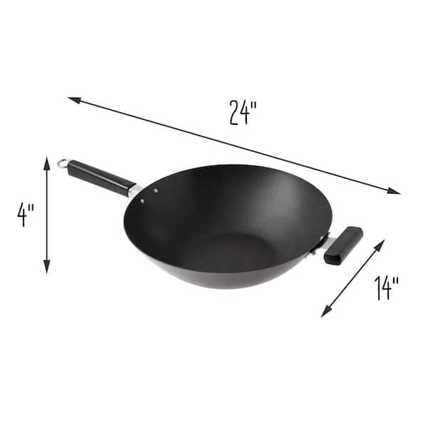 JOYCE CHEN Joyce Chen Professional Series 14 in. Black Carbon