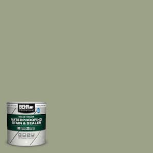 8 oz. #SC-132 Sea Foam Solid Color Waterproofing Exterior Wood Stain and Sealer Sample