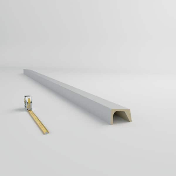 Ekena Millwork Anton 4.375 in. D x 4.375 in. W x 96 in. L Polyurethane Crown Moulding