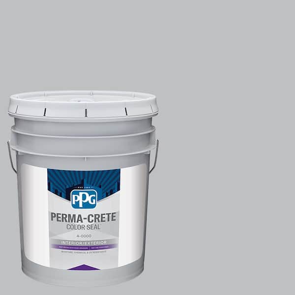 Perma-Crete Color Seal 5 gal. PPG1013-3 Whirlwind Satin Interior/Exterior Concrete Stain