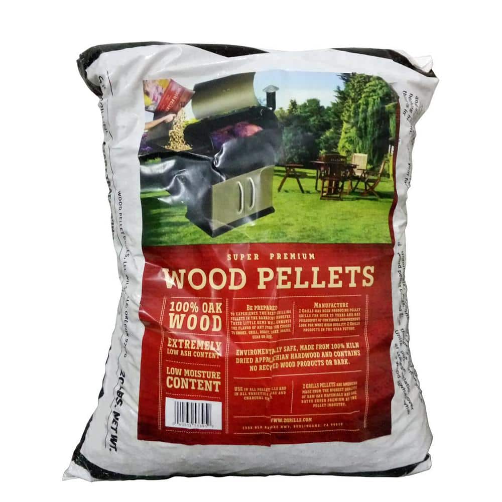 Z GRILLS Wood Pellet Super Premium 100 American Oak Grilling Hardwood Wood Pellet The Home Depot