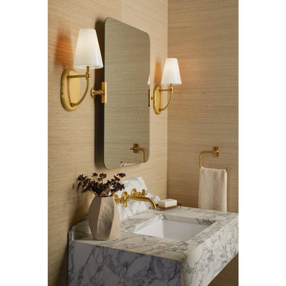 Vibrant Brushed Nickel Rectangular Frameless Bathroom Vanity Mirror