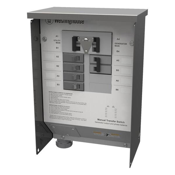 Westinghouse 50-Amp Manual Transfer Switch