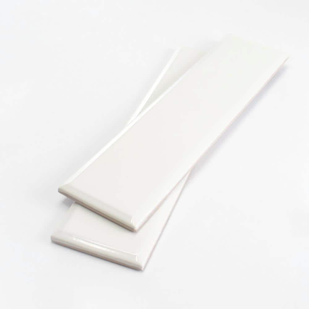 White Gloss 3x12 Ceramic Subway Wall Tile