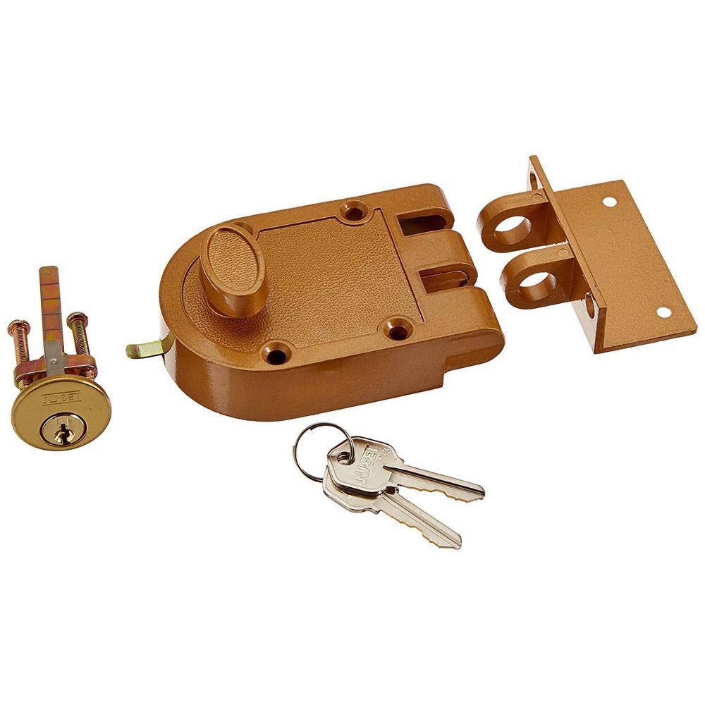 Nuset Interlocking Jimmy Proof Style Single Cylinder Deadbolt 21 3 The Home Depot