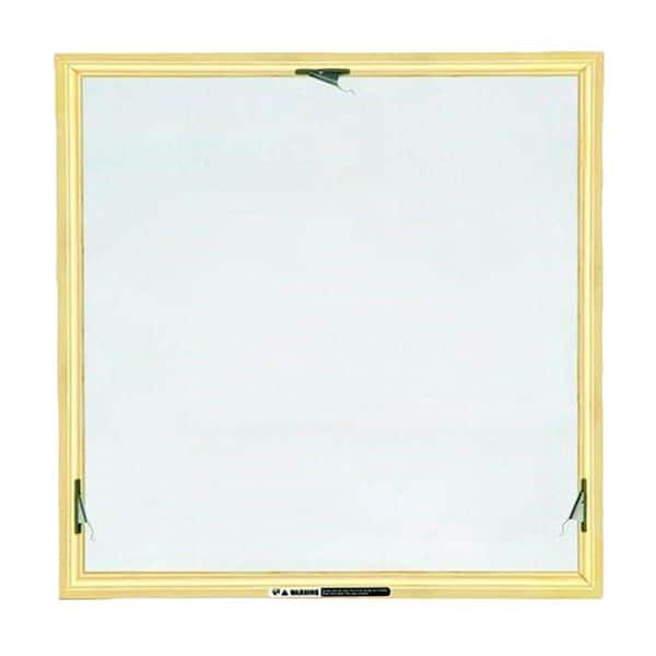20-5/32 in. x 20-5/32 in. 400 Series Pine Wood Awning TruScene Window Screen