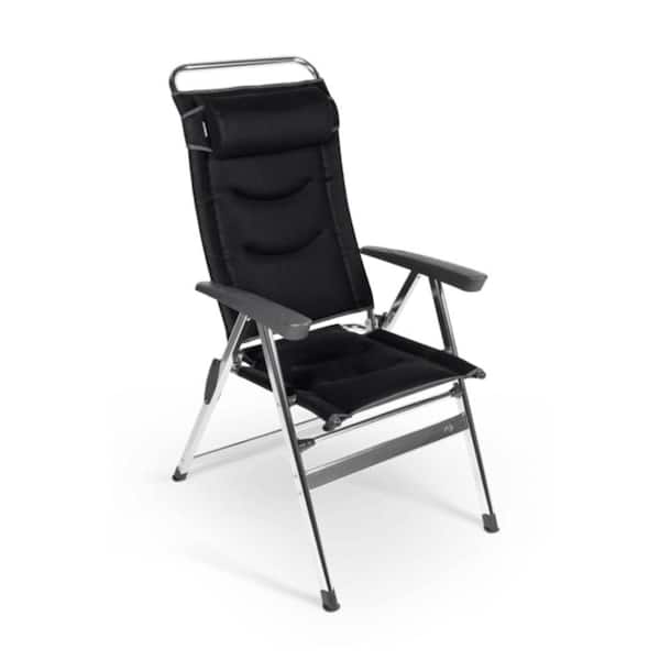 DOMETIC Quattro Milano 8-Position Reclining Chair-Black