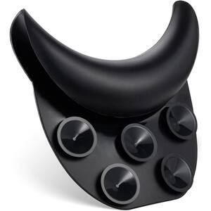 Salon Neck Rest Cushion with Suction Cup, Non-Slip Soft Silicon Shampoo Bowl Gel Neck Pad, Support for Home Salon Basin