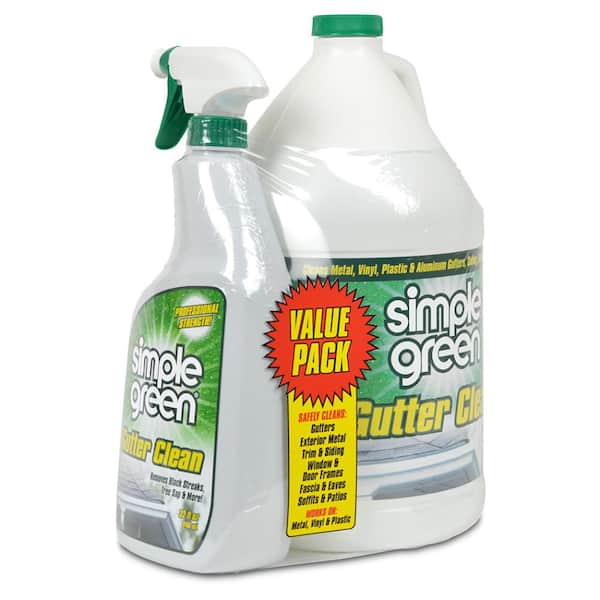 Simple Green 1 Gal. Gutter Clean with 32 oz. Spray Bottle0110000405160