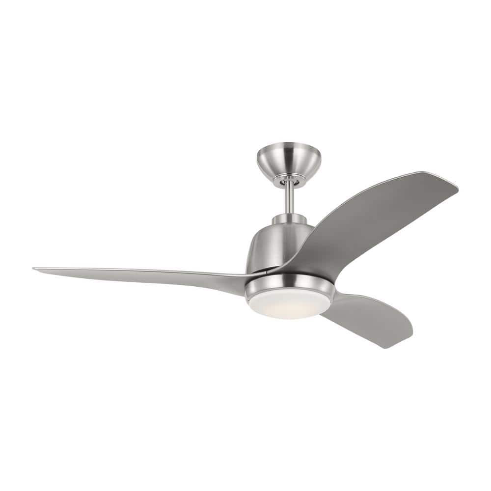 Generation Lighting Avila 44 in. Indoor/Outdoor Brushed Steel
