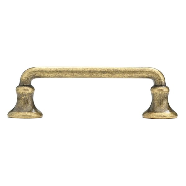 3 in. (76 mm) Center-to-Center Antique Copper Traditional Drawer Pull 3 in. (76 mm) Center-to-Center Antique Copper Traditional Drawer Pull