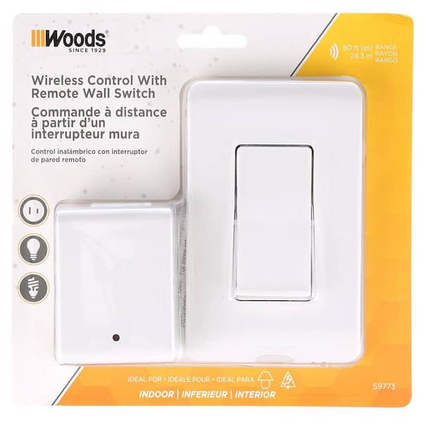 Woods Power Switch, with Remote Control