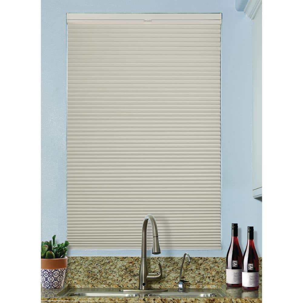 Winter White Cordless Top-Down/Bottom-Up Blackout 9/16 in. Single Cell Fabric Cellular Shade 56 in. W x 72 in. L price history on PriceWatchPro