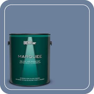 1 gal. #MQ5-52 Lead Cast One-Coat Hide Semi-Gloss Enamel Interior Paint & Primer
