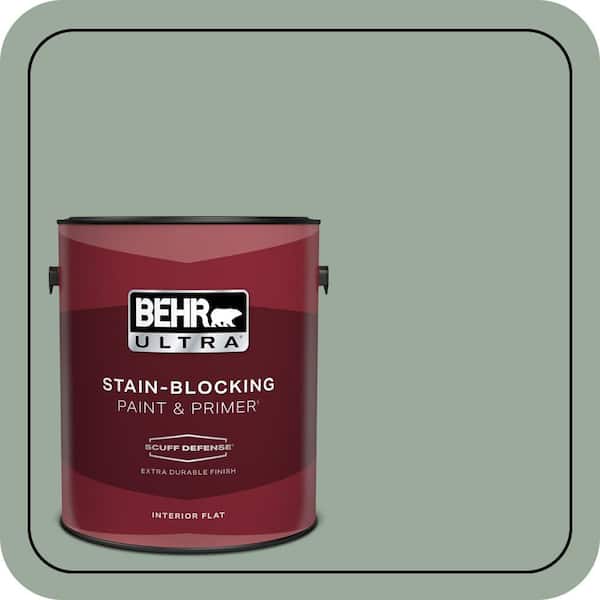 BEHR ULTRA 1 gal. #450F-4 Scotland Road Extra Durable Flat Interior Paint & Primer