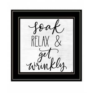 Lets Get Wrinkly by Unknown 1 Piece Framed Graphic Print Typography Art Print 15 in. x 15 in. .