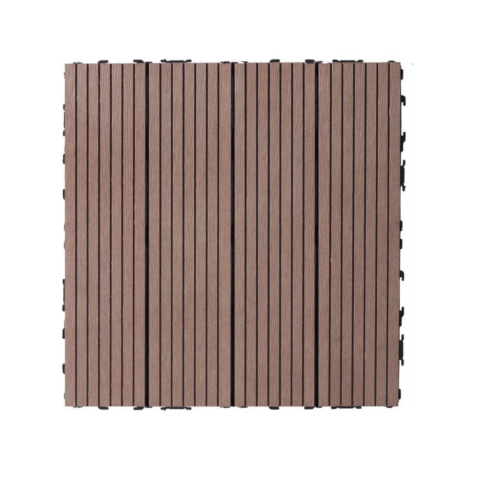 TK/A1139-11/ cadeninc 11.8 in. x 11.8 in. Square Wood Plastic Composite