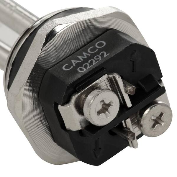 Camco 02292/02293 3800W 240V Screw-In Water Heater Element High Watt Density 