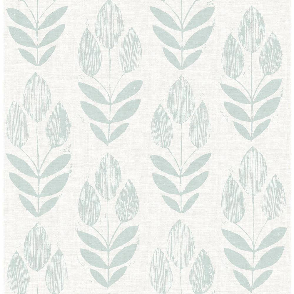 Garland Teal Block Tulip Paper Strippable Wallpaper (Covers 56.4 sq. ft.) price history on PriceWatchPro