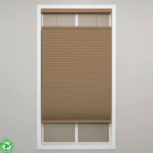 Latte Cordless Blackout Polyester Top Down Bottom Up Cellular Shades - 44.5 in. W x 84 in. L