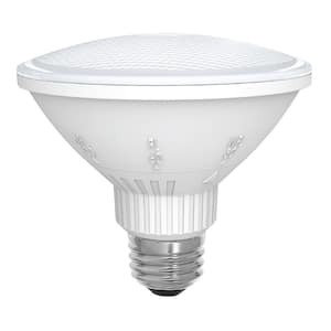 75-Watt Equivalent PAR30S Dimmable CEC Title 24 Adjustable Beam Angle E26 Flood LED Light Bulb, Bright White 3000K