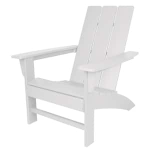 Flat Top Adirondack Chair in Ivory