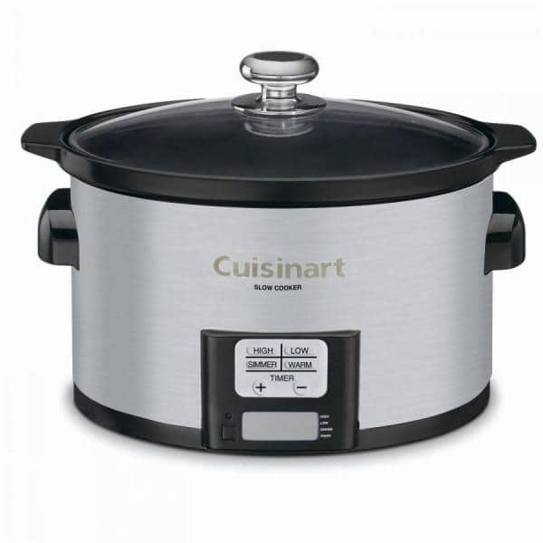 Cuisinart 3.5 qt. Stainless Steel Programmable Slow Cooker