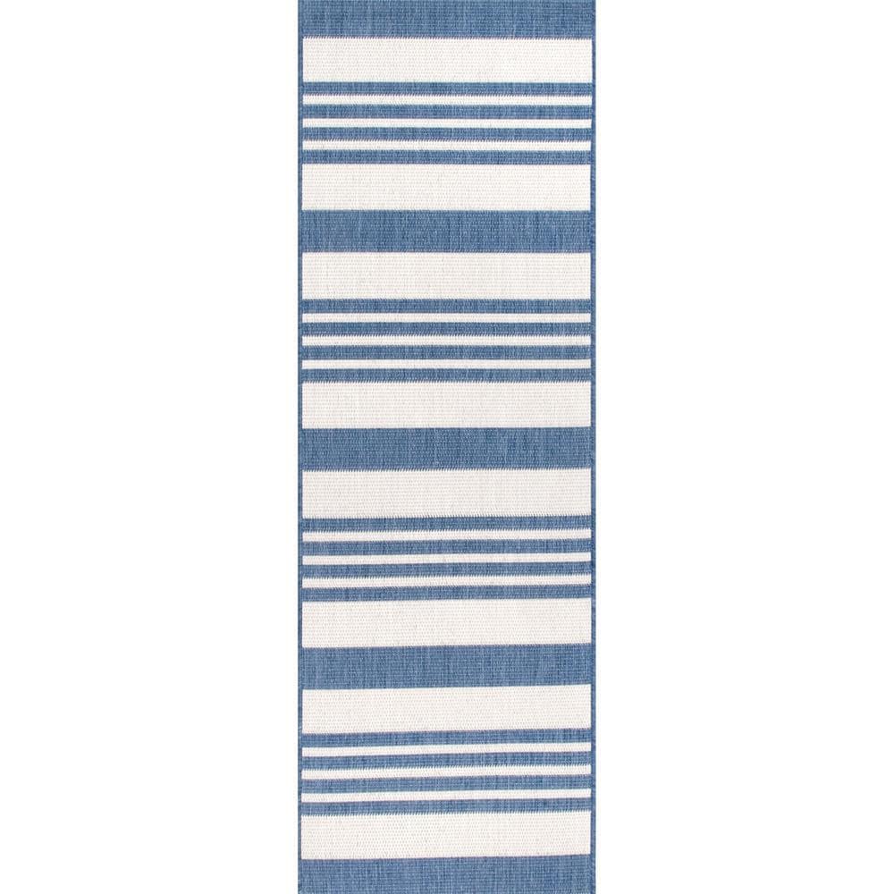 Robin Blue 2 ft. x 6 ft. Indoor/Outdoor Runner Patio Rug price history on PriceWatchPro