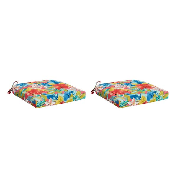 Hampton Bay Mango Bay Outdoor Seat Cushion (2-Pack) ZZ-SP-MB26-2P - The ...