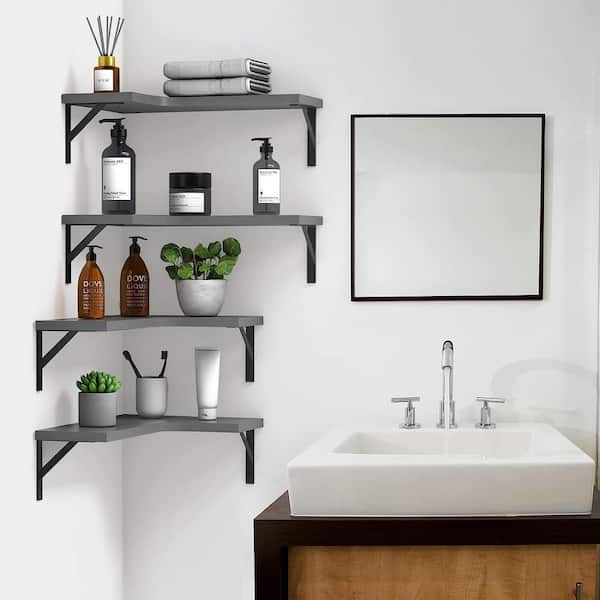 Corner Shelf,bathroom Storage,corner Shelves,spice Rack Wall Mount,shelves  on Wall,corner Wall Shelf,floating Corner Shelf,bathroom Shelf 