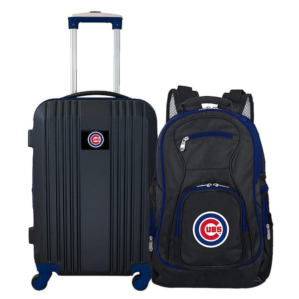 MLB Chicago Cubs 2-Piece Set Luggage and Backpack