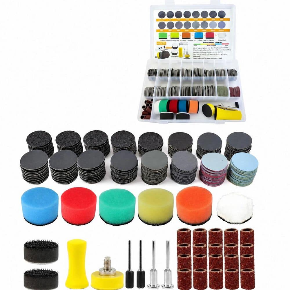 1 Inch Sanding Discs and Drums with Wet Dry Sanding Paper, 482 PCS Kit for Dremel Rotary Tool, 60-10000 Grit price history on PriceWatchPro