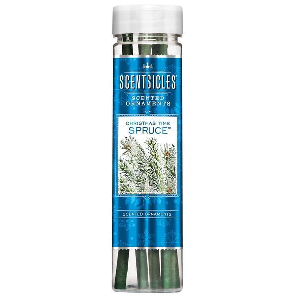 Enviroscent 5.5 in. Christmas Time Spruce Scented Ornament (Set of 6)